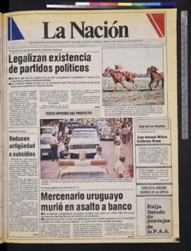 La Nación - 16 de enero de 1987