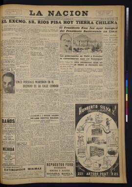 La Nación - 25 de noviembre de 1945