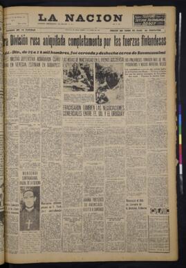 La Nación - 9 de enero de 1940