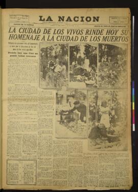 La Nación - 1 de noviembre de 1937