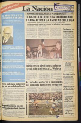 La Nación - 9 de agosto de 1981