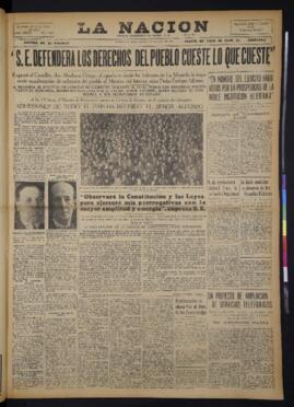 La Nación - 28 de mayo de 1939