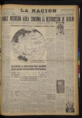 La Nación - 1 de febrero de 1944