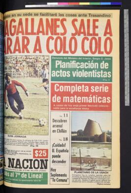 La Nación - 25 de marzo de 1984