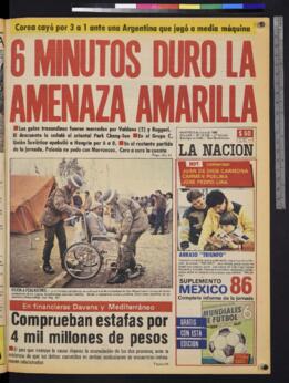 La Nación - 3 de junio de 1986
