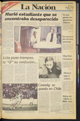 La Nación - 3 de agosto de 1980