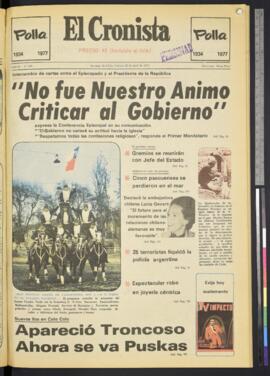 El Cronista - 22 de abril de 1977