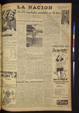 La Nación - 22 de enero de 1954