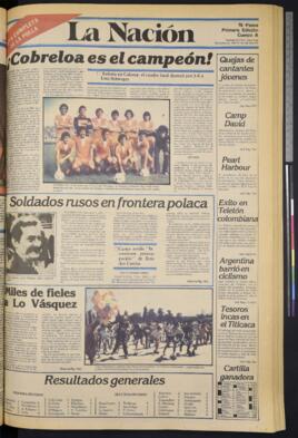 La Nación - 8 de diciembre de 1980