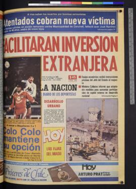 La Nación - 16 de mayo de 1985