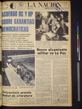 La Nación - 9 de octubre de 1970