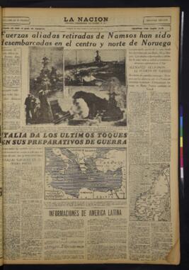 La Nación - 5 de mayo de 1940