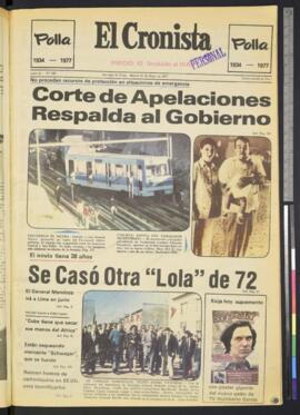 El Cronista - 31 de mayo de 1977
