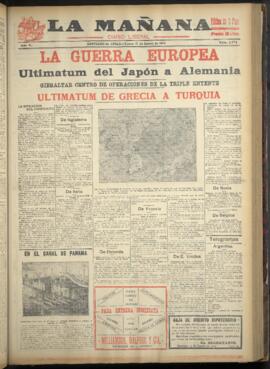 La Mañana - 17 de agosto de 1914