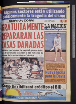 La Nación - 14 de marzo de 1985