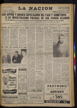 La Nación - 1 de abril de 1945