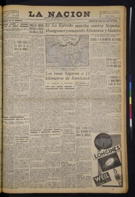 La Nación - 25 de septiembre de 1943