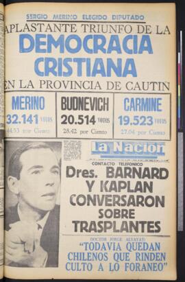 La Nación - 8 de julio de 1968