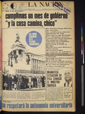 La Nación - 4 de diciembre de 1970
