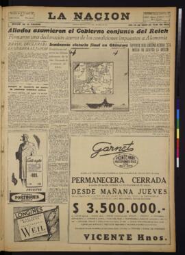 La Nación - 6 de junio de 1945