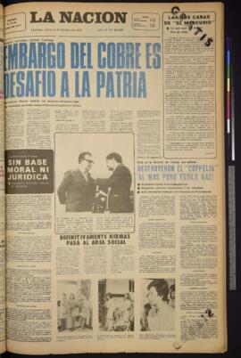 La Nación - 5 de octubre de 1972