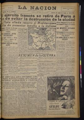La Nación - 15 de junio de 1940