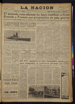 La Nación - 4 de octubre de 1939