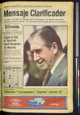 El Cronista - 11 de septiembre de 1978