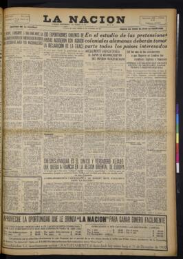 La Nación - 30 de noviembre de 1937