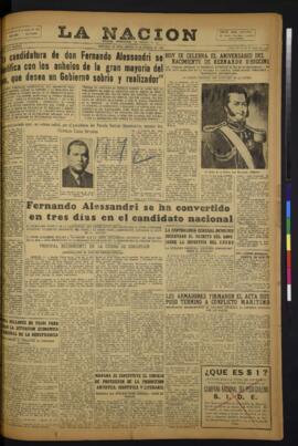 La Nación - 20 de agosto 1946