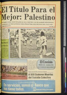 El Cronista - 26 de noviembre de 1978