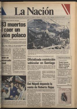 La Nación - 10 de mayo de 1987
