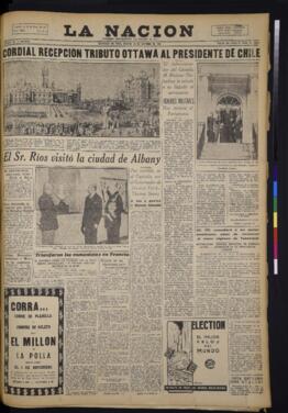 La Nación - 23 de octubre de 1945