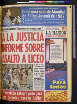 La Nación - 12 de julio de 1985