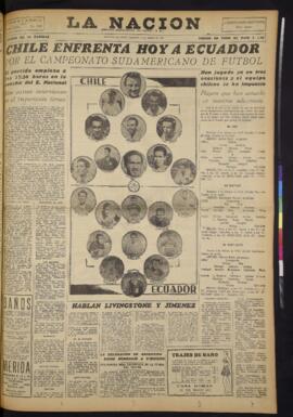 La Nación - 14 de enero de 1945