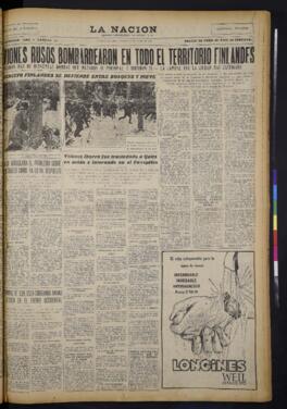 La Nación - 14 de enero de 1940