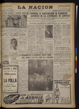 La Nación - 3 de abril de 1945