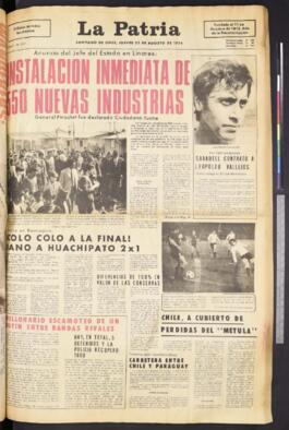 La Patria - 22 de agosto de 1974