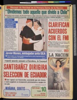La Nación - 25 de diciembre de 1985