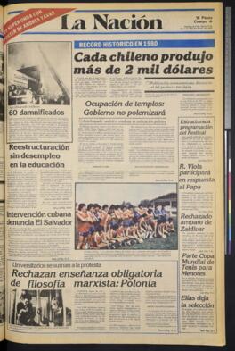 La Nación - 27 de enero de 1981