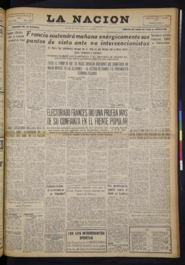 La Nación - 18 de octubre de 1937