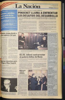 La Nación - 16 de octubre de 1981