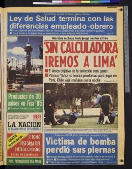 La Nación - 30 de octubre de 1985