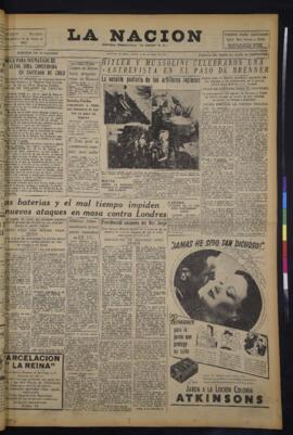 La Nación - 5 de octubre de 1940