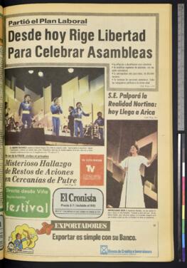El Cronista - 9 de febrero de 1979