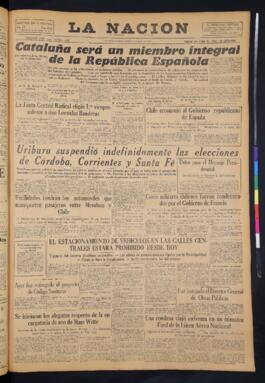La Nación - 18 de abril de 1931