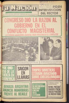 La Nación - 10 de mayo de 1968