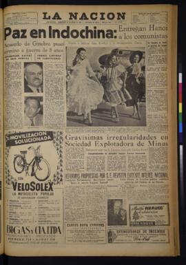 La Nación - 21 de julio de 1954