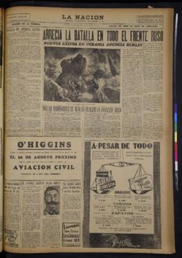 La Nación - 10 de agosto de 1941