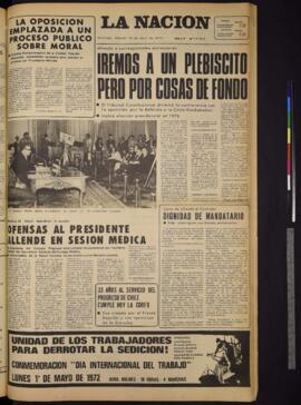 La Nación - 29 de abril de 1972
